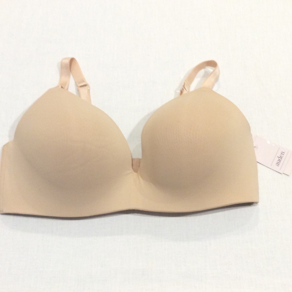 NWT AUDEN WOMEN’S LIGHTLY LINED WIRE FREE BRA 38DD